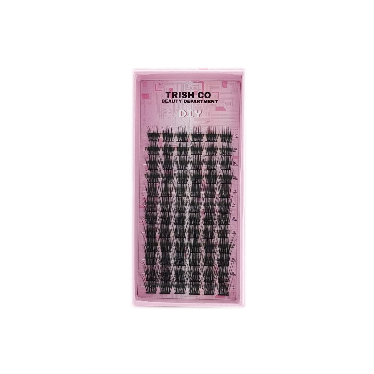 DIY Cluster Lash Trays – CC Curl Mix 10–18mm (5 Styles) | Trish Co DIY Cluster Lash Trays – CC Curl Mix 10–18mm (5 Styles) | Trish Co