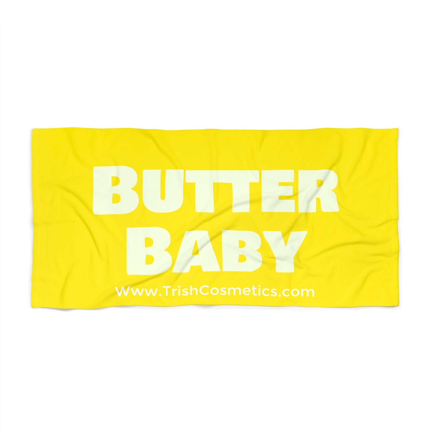 Yellow Butter Baby Beach Towel – Soft, Vibrant & Summer-Ready Yellow Butter Baby Beach Towel – Soft, Vibrant & Summer-Ready