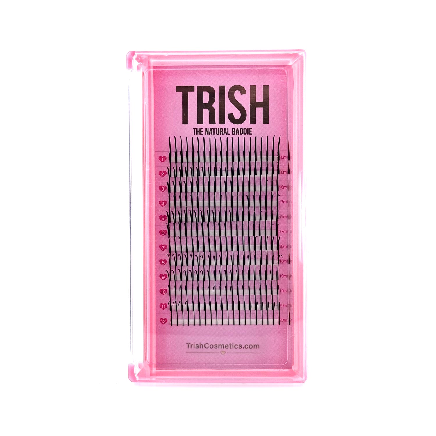CC curl SPIKES 16-20mm mixed (OG Pink Tray) CC curl SPIKES 16-20mm mixed (OG Pink Tray)