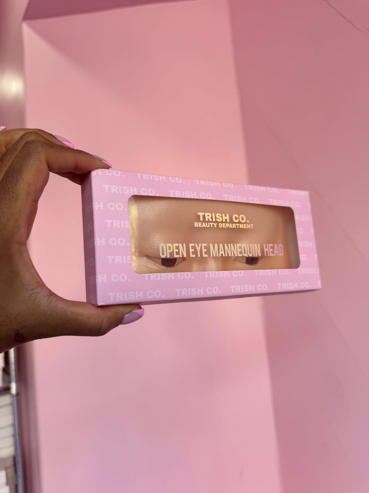 Open Eye Mannequin Head – Lash Training Practice Head | Trish Co Open Eye Mannequin Head – Lash Training Practice Head | Trish Co