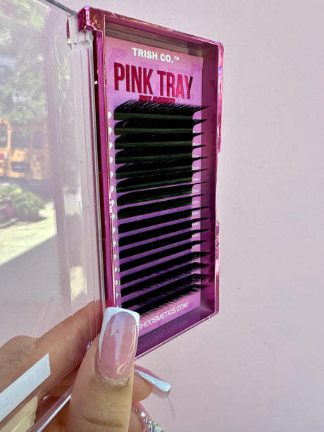 Pink Tray RELOADED – M Curl .05 Mixed Lash Tray | Trish Co Pink Tray RELOADED – M Curl .05 Mixed Lash Tray | Trish Co