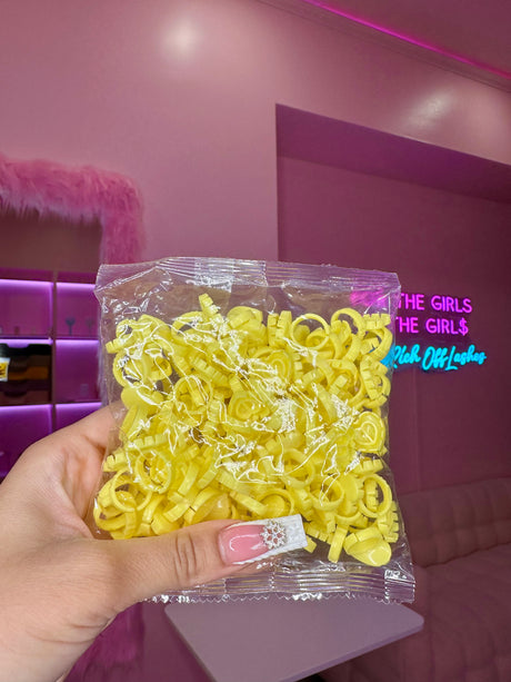 Heart Glue Rings (2 for $10) – 200 Pcs, 9 Colors | Trish Co Heart Glue Rings (2 for $10) – 200 Pcs, 9 Colors | Trish Co