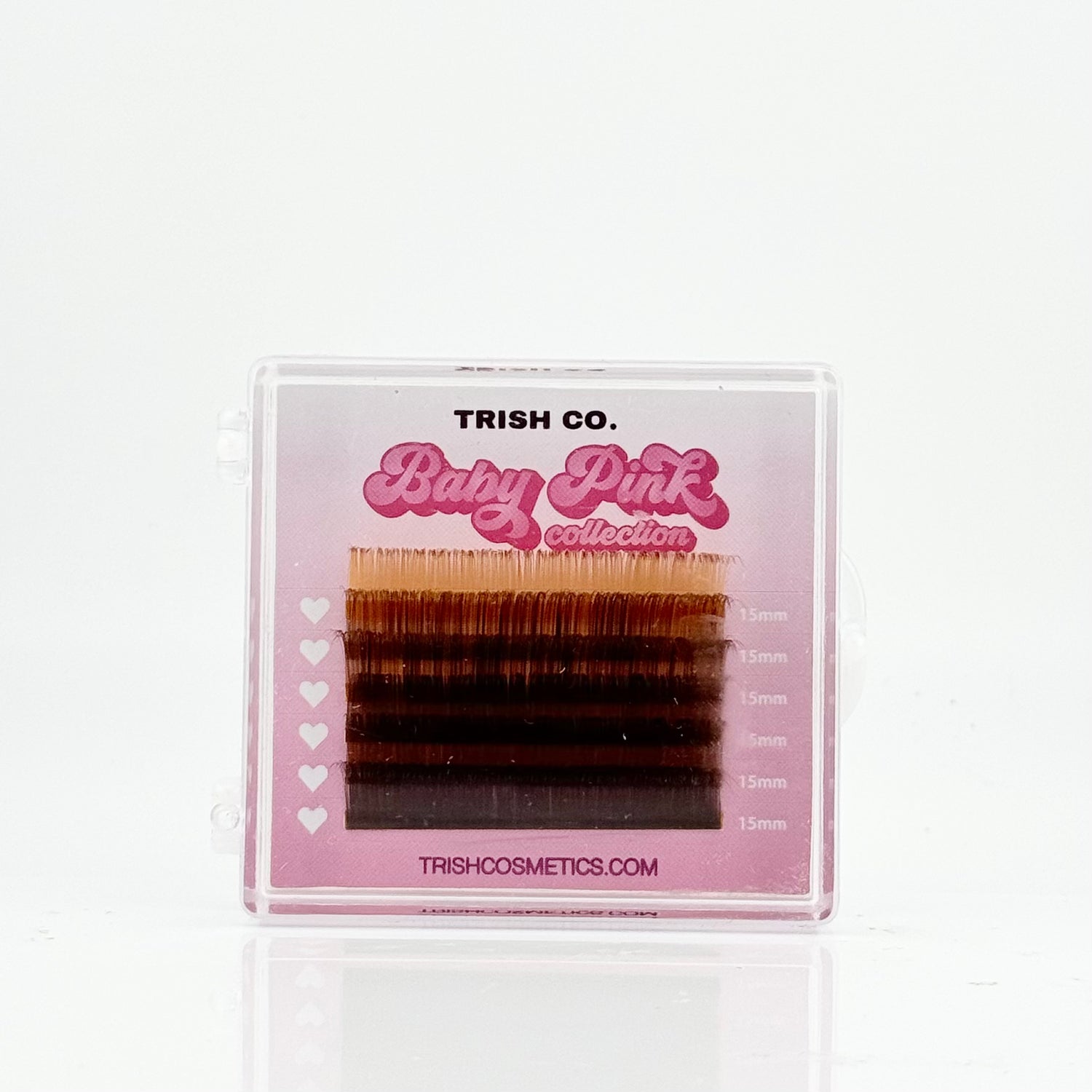 Baby Pink Color Lash Collection – .05 CC Curl in Pink, Blue, Green & Brown | Trish Co Baby Pink Color Lash Collection – .05 CC Curl in Pink, Blue, Green & Brown | Trish Co