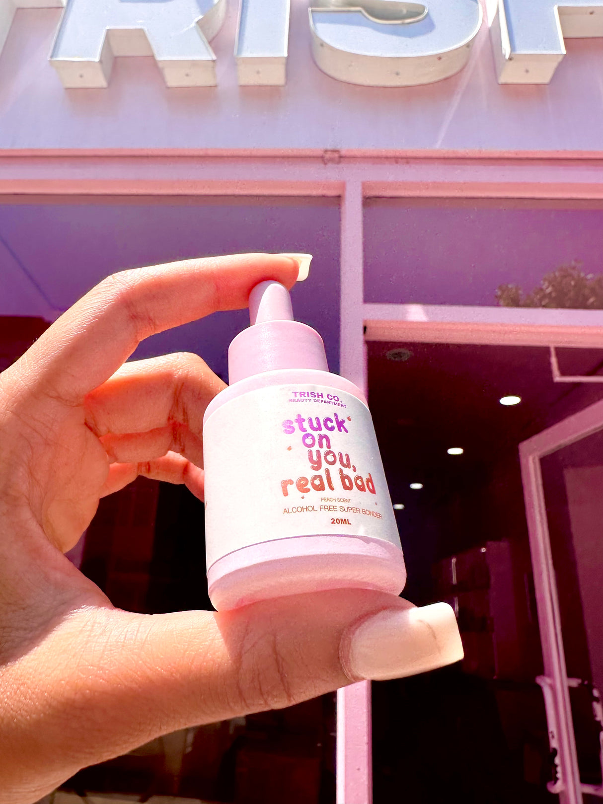 Stuck On You, Real Bad – Peach Scented Lash Bonder | Trish Co Stuck On You, Real Bad – Peach Scented Lash Bonder | Trish Co