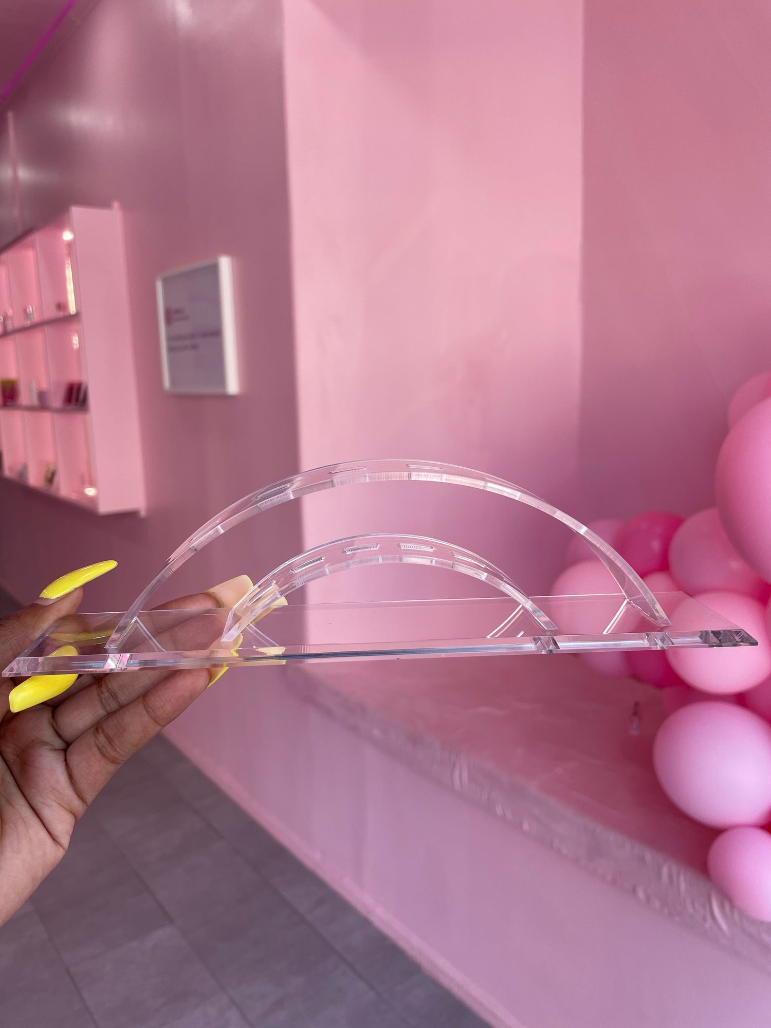 Acrylic tweezer stand Acrylic tweezer stand