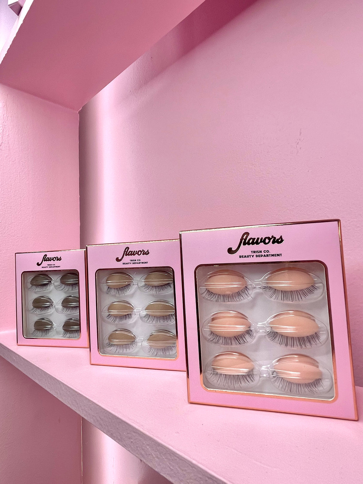 Flavors Set of 3 eyelids Flavors Set of 3 eyelids