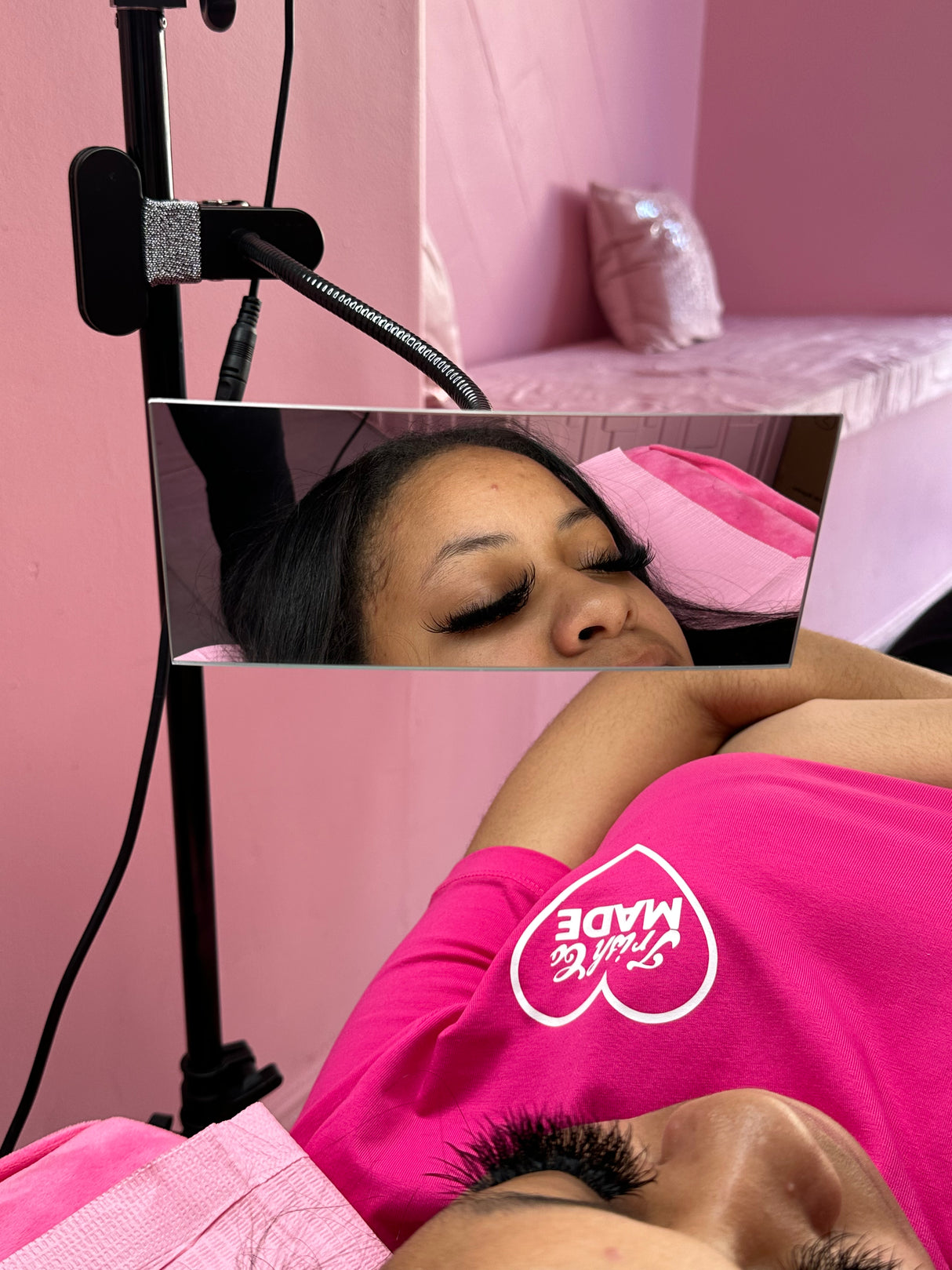 Viral Ring Light Clip-On Mirror – Universal Fit | Trish Co Viral Ring Light Clip-On Mirror – Universal Fit | Trish Co