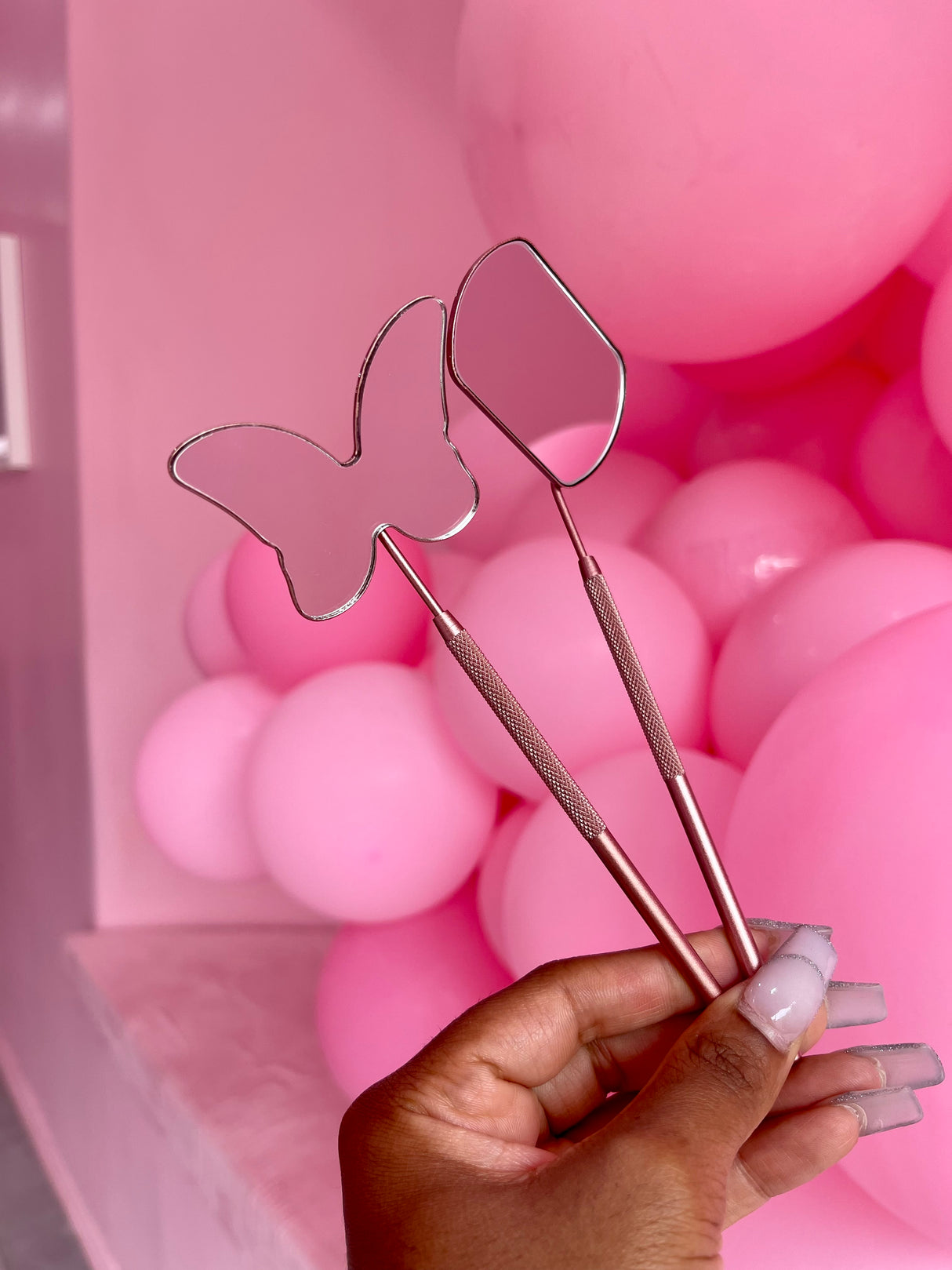Rich off lashes Butterfly mirror Rich off lashes Butterfly mirror