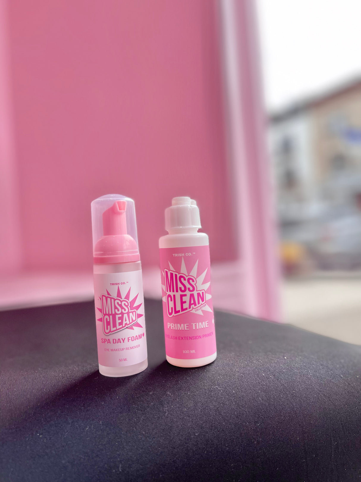 Miss Clean Lash Bath and Primer Duo – gentle lash cleanser and oil-free primer set from Trish Co Miss Clean Lash Bath and Primer Duo – gentle lash cleanser and oil-free primer set from Trish Co