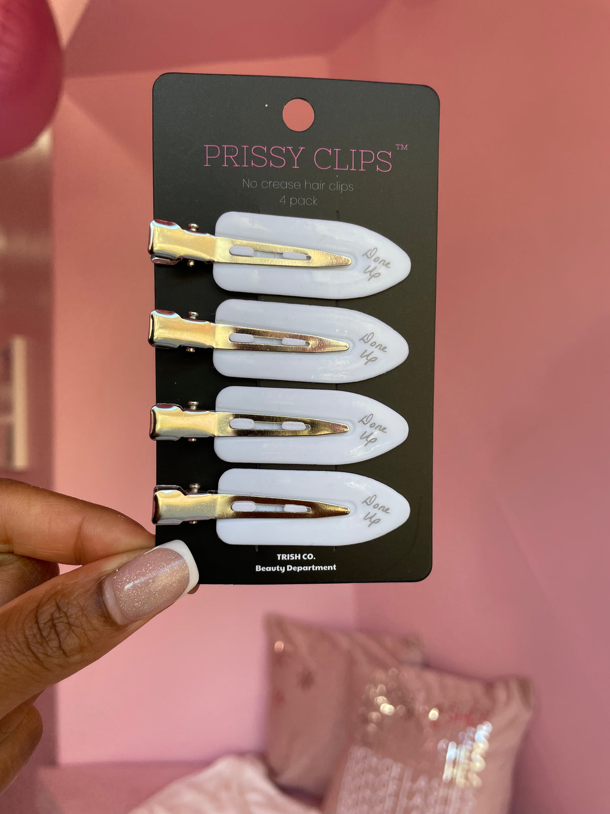 Prissy Clips – 4 Pack Creaseless Hair Clips (4 Styles) | Trish Co Prissy Clips – 4 Pack Creaseless Hair Clips (4 Styles) | Trish Co
