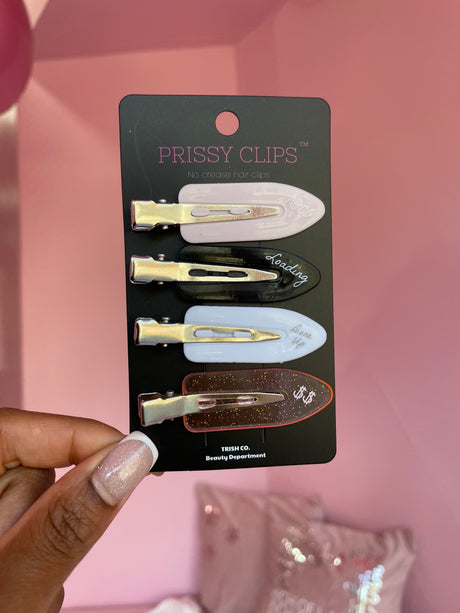 Prissy Clips – 4 Pack Creaseless Hair Clips (4 Styles) | Trish Co Prissy Clips – 4 Pack Creaseless Hair Clips (4 Styles) | Trish Co