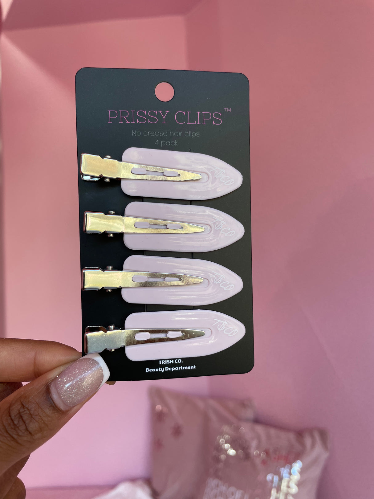 Prissy Clips – 4 Pack Creaseless Hair Clips (4 Styles) | Trish Co Prissy Clips – 4 Pack Creaseless Hair Clips (4 Styles) | Trish Co