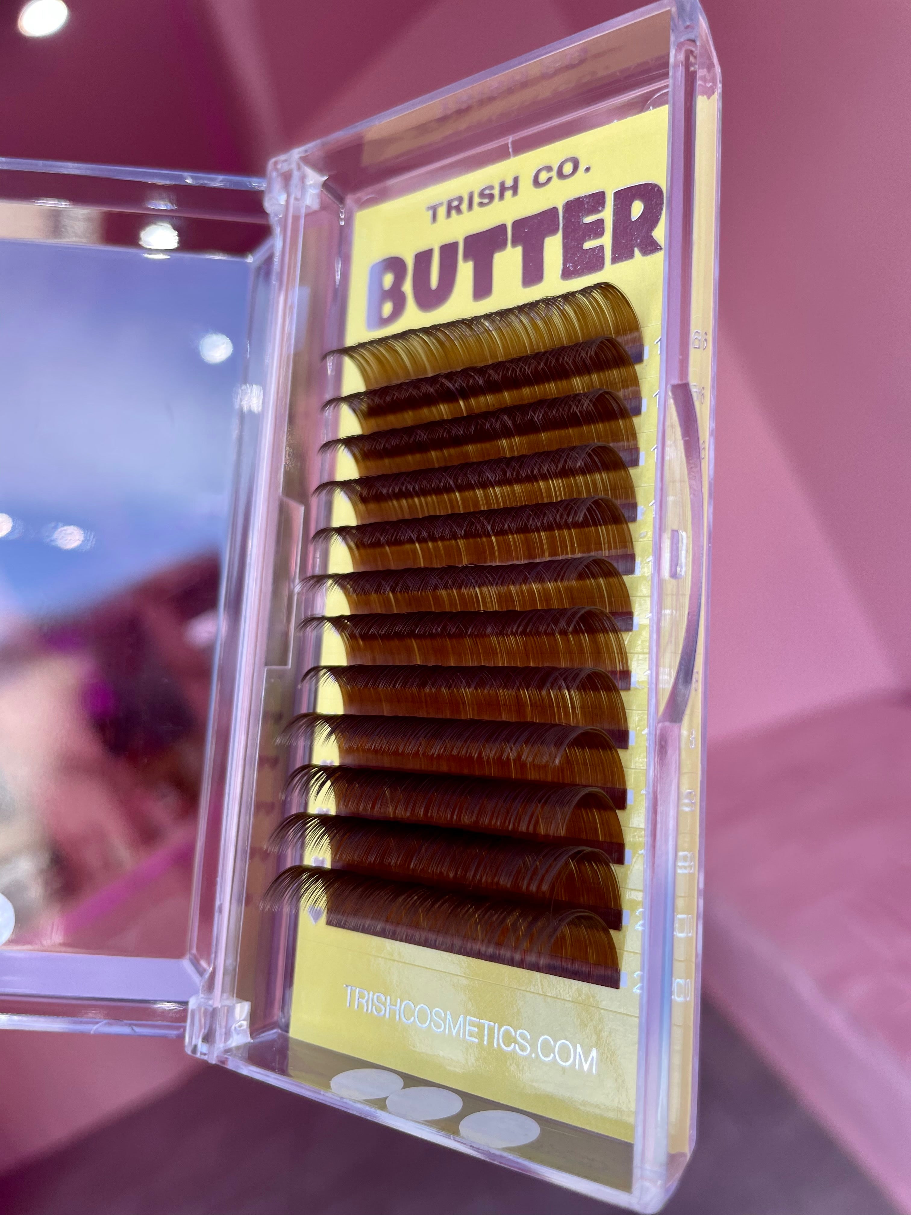 BUTTER lash tray C curl .05 (Brown Limited edition)