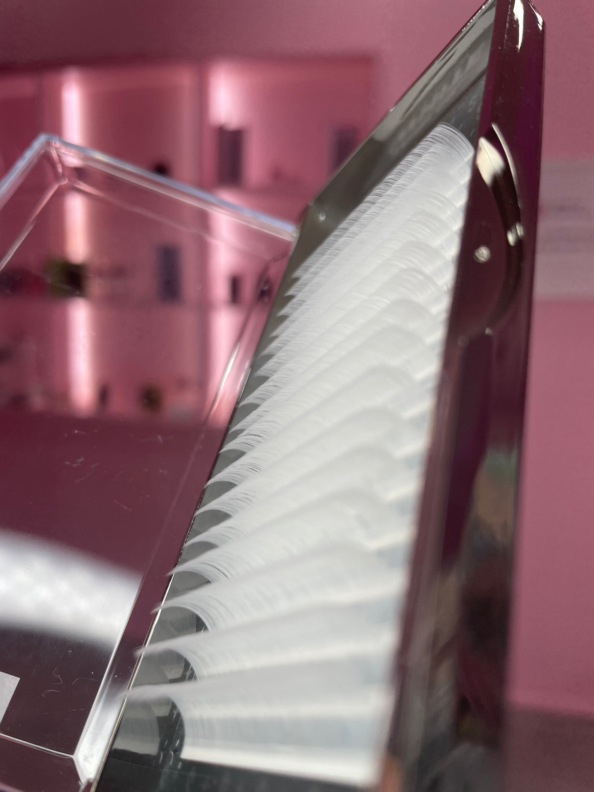 White Color Lashes – CC Curl .05 MIXED 12–15mm & 16–20mm (16 Rows) | Trish Co White Color Lashes – CC Curl .05 MIXED 12–15mm & 16–20mm (16 Rows) | Trish Co