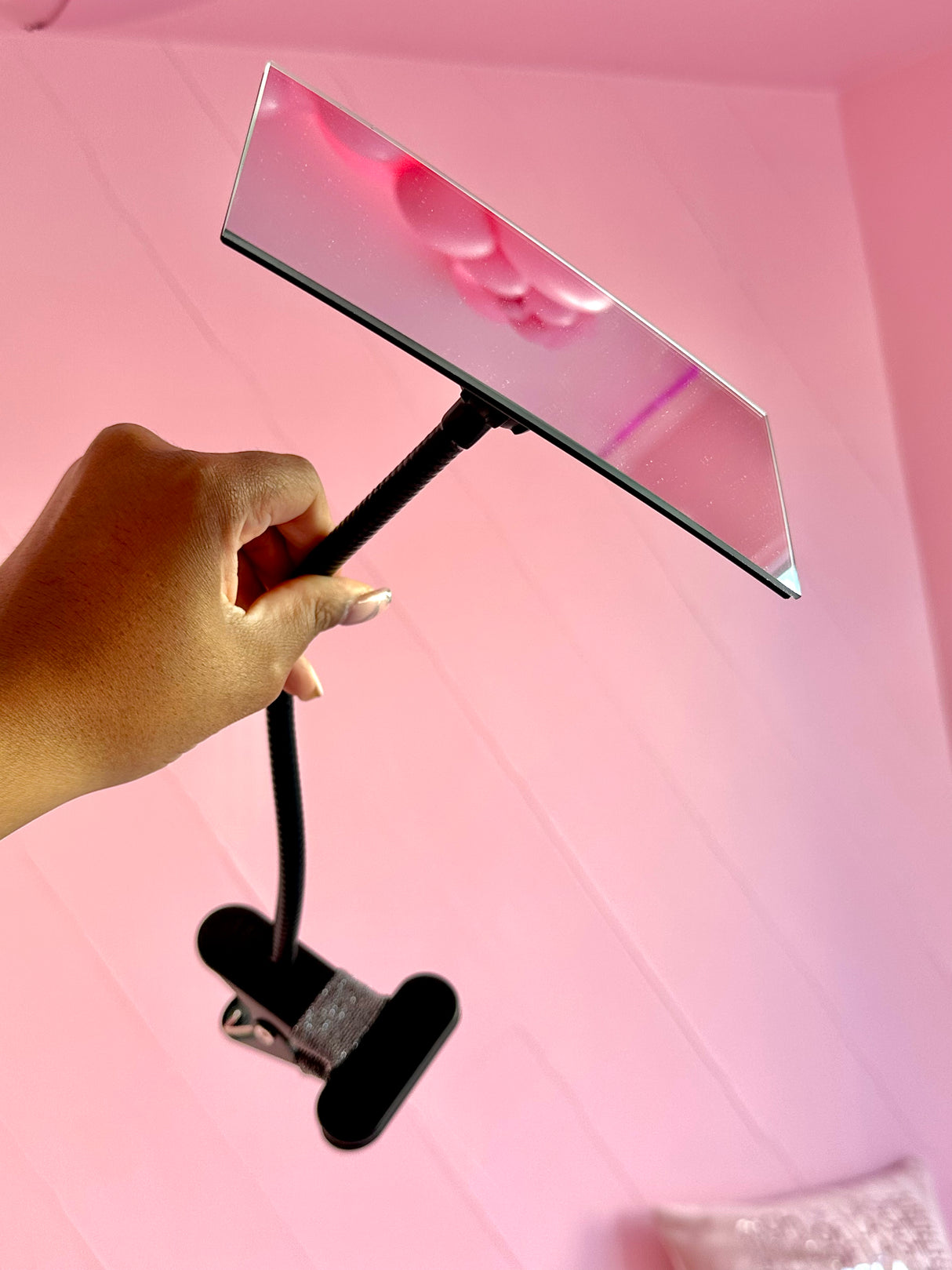 Viral Ring Light Clip-On Mirror – Universal Fit | Trish Co Viral Ring Light Clip-On Mirror – Universal Fit | Trish Co