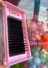 Pink Tray “Y” lashes mix .05